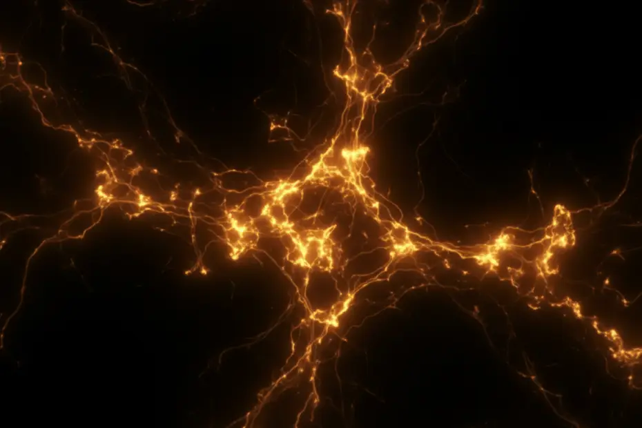 Abstract visualization of bottom-up visual attention model natural scenes